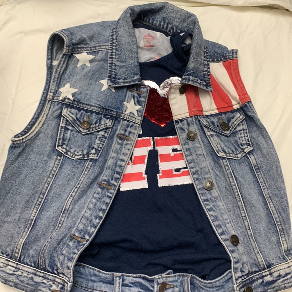3 pcs. mix n match - 4th of July outfit - Picture 3 of 7